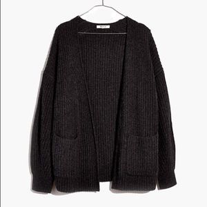 Madewell Black Redford Cardigan